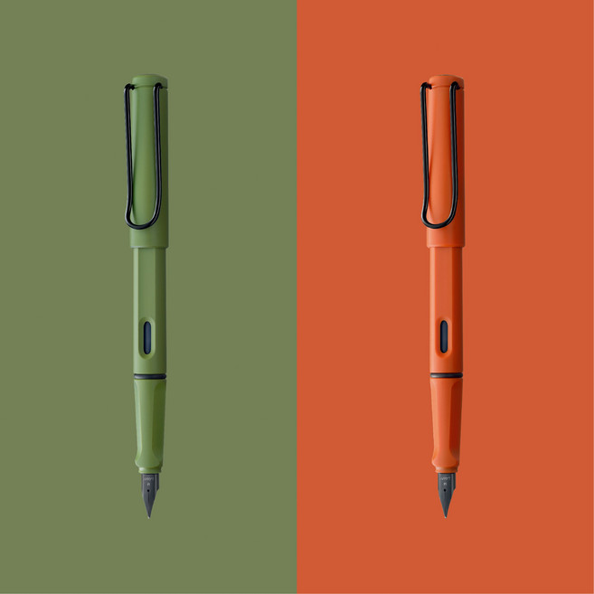 [텐바이텐] 라미 사파리 만년필 2021 스페셜에디션 오리진, 각인x,사바나 그린,EF(가는촉), 옵션선택