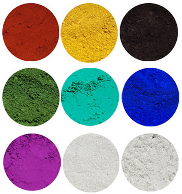 색조 파우더 무기 9color 20g 화이트 옥사이드 레드 옐로우 블랙 그린 블루 망간바이올렛, C43-1810 (울트라마린블루) 20g, 1개, 울트라마린