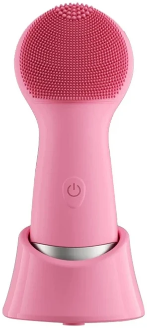 전기 페이셜 클렌저 전기 페이셜 클렌징 브러시 초음파 블랙 헤드 청소 도구 피부 미용 장비, 01 pink