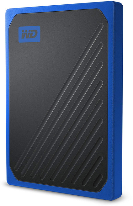 WD SSD 500GB USB3.0 My Passport Go [PS4 Xbox One 휴대용 블루 외장 3년 보증 메이커