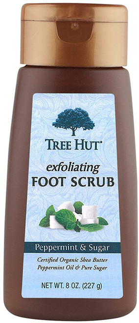 Tree Hut 엑스폴리에이팅 풋 스크럽 페퍼민트 & 슈가, 227g, 1개, 1개입