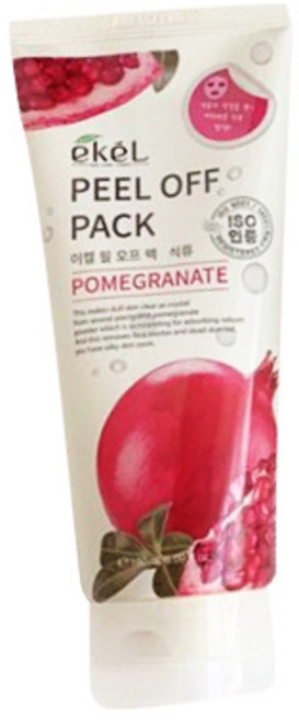 이켈 필 오프 팩 - 석류, 2개, 1개입