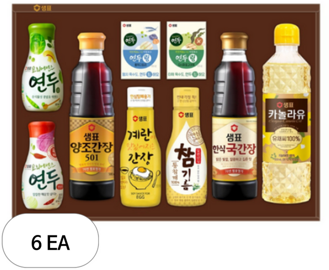 샘표 진심담은 S호 선물세트, 6세트