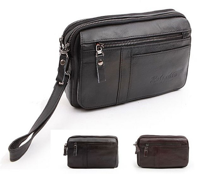 BM094 소가죽 맨스백 세컨백 미니백 손가방 남성가방