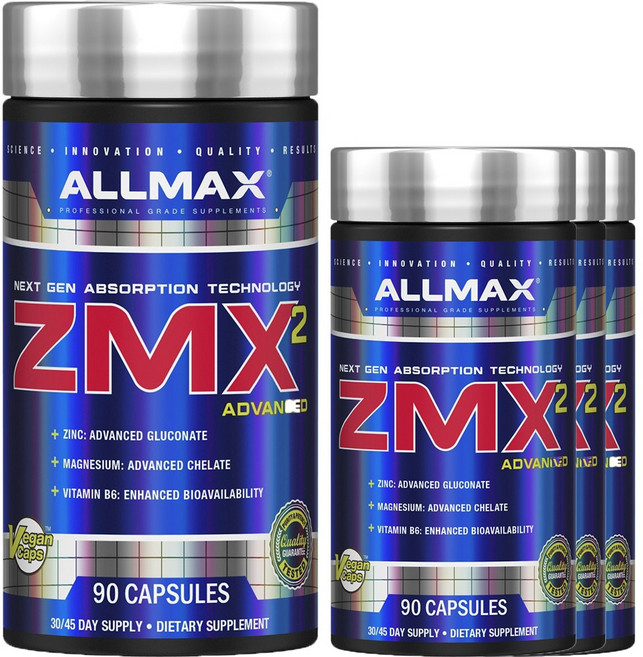 알리맥스 ZMX2 어드밴스드 캡슐, 90개입, 4개, 90정
