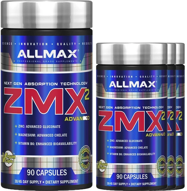 알리맥스 ZMX2 어드밴스드 캡슐, 90개입, 4개, 90정 - 쿠팡