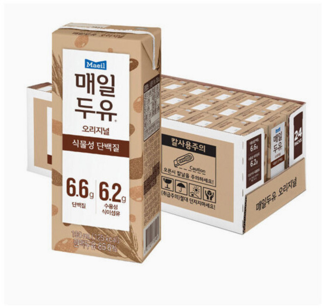 매일유업 매일두유 오리지널 190 X72개/, 190ml