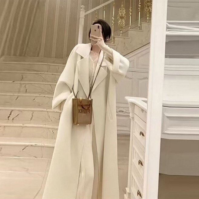 COSYEVNO 여성코트 겨울 기본 베이직 고급스러움 캐주얼 롱 코트 BCXdyck-7