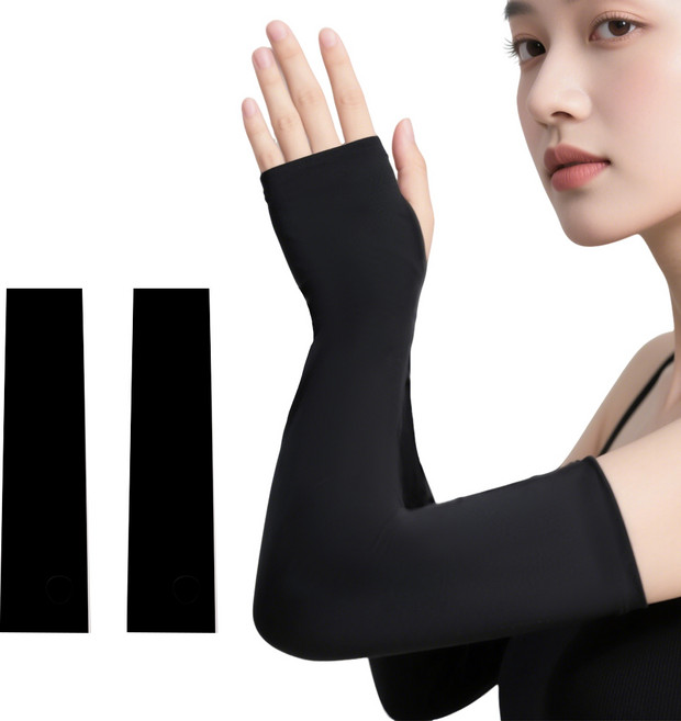 LISIWEI 여름 쿨링 쿨 토시 1+1