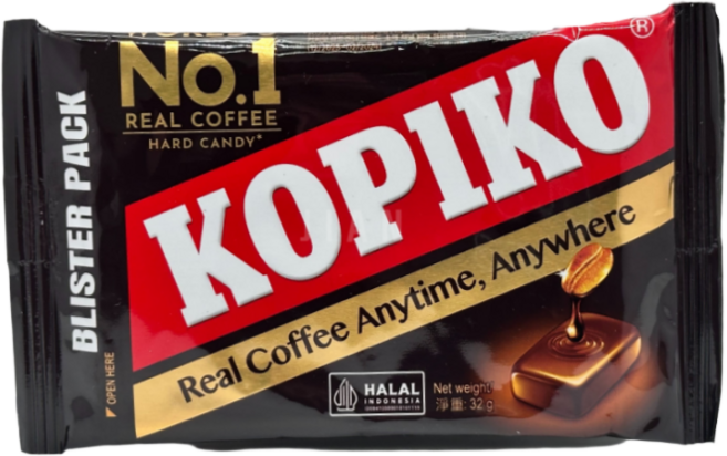 코피코 마요라 카푸치노맛 캔디 블리스터 팩, 32g, 12개