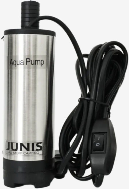 주니스 정품 아쿠아펌프 아쿠아롤 캠핑카 카라반 워터펌프 12V [중형], 1개, 스테인레스