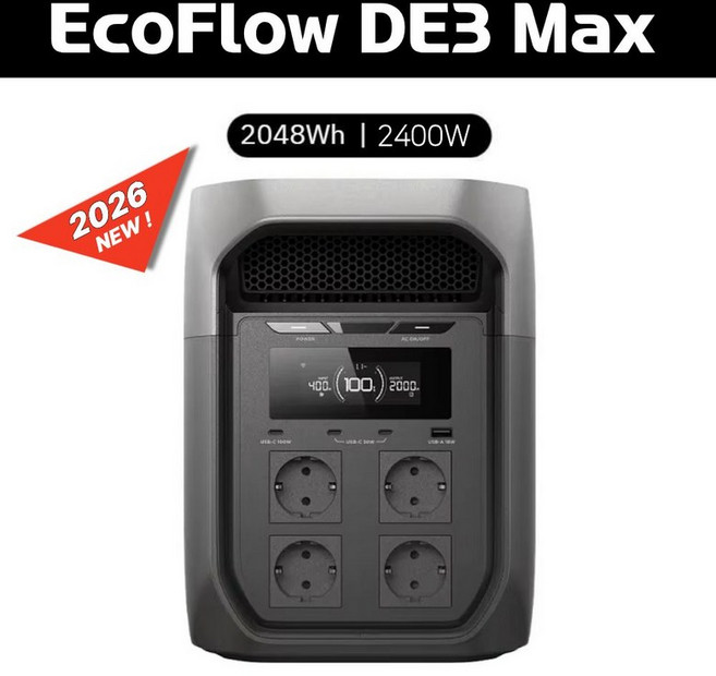 에코플로우 파워뱅크 델타3 Plus Max 220V 한국형 대용량 차박 캠핑 비상전원, C. 델타3 Max 220V 한국형 플러그, 1개, 1