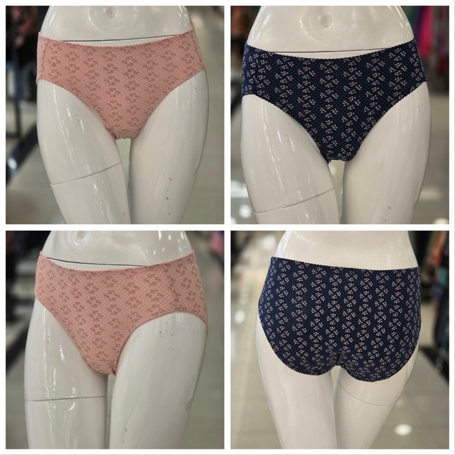 [쇼핑점] 비비안 그날엔 필수 샘방지 안심설계 면모달 마름모 프린트 위생팬티 PT7930