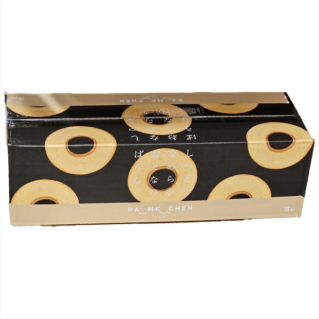레이어 케이크 디저트 간편간식 바움쿠헨, 16개, 50g