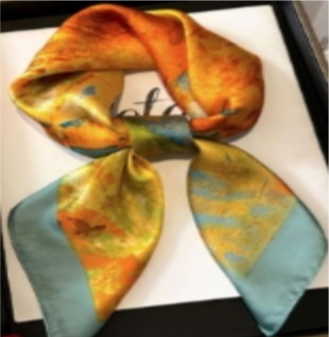 노네타실크스카프2종