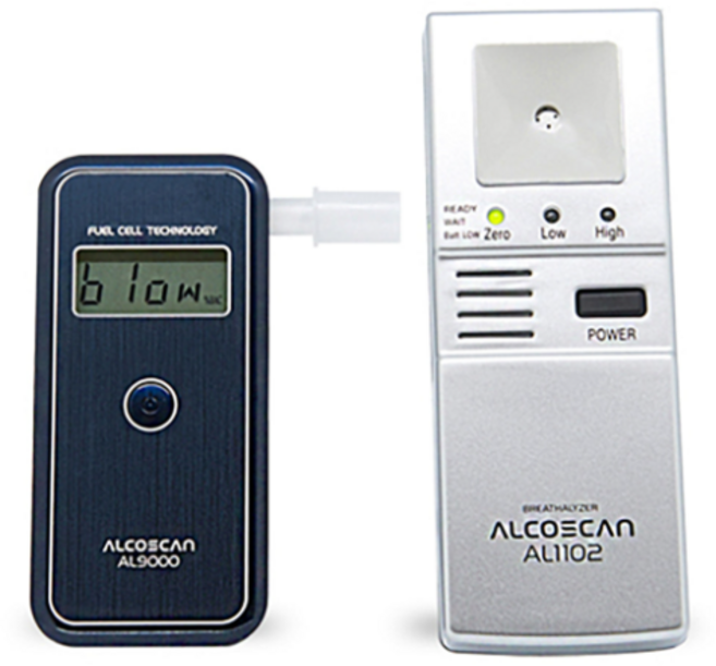 센텍 휴대용 음주측정기 알코스캔ALCOSCAN Screening Kit - 음주 운전 단속 예방