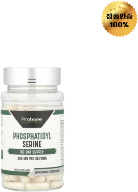 프로베이스뉴트리션 포스파티딜 세린 150mg 캡슐 120정, 1개, 120회분 - 쿠팡