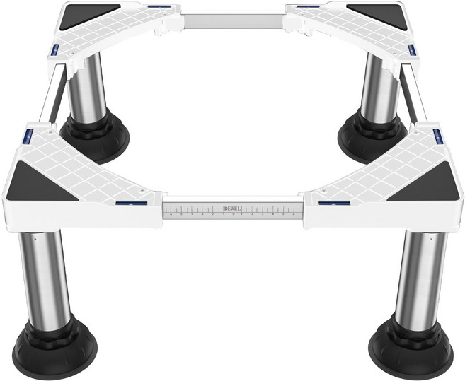 세탁기 냉장고 진동방지 받침대 소음감소 높이조절 튼튼한 대형흡착판 이동편리, 1개, J008-WH-JS-DJ