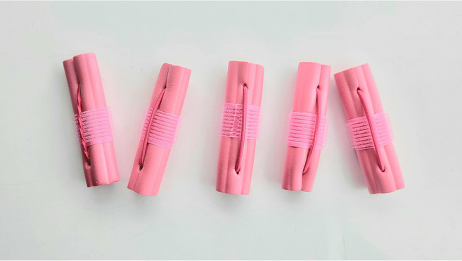 오리툴 추로스 헤어롤 셀리본 헤어 볼륨 롤 스타 츄러스 헤어롤 8개입 구르프 구리프, 추로스헤어롤8P+대왕헤어롤2P+헤어스펀지2P, 1개