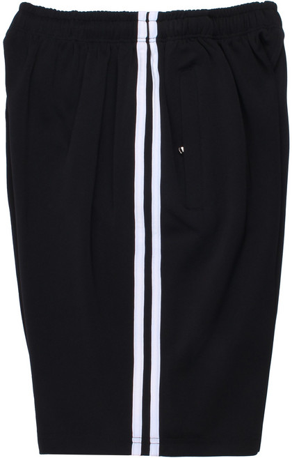 [샤이안스포츠] 블랙 흰색2선 반바지 체육복 트레이닝복