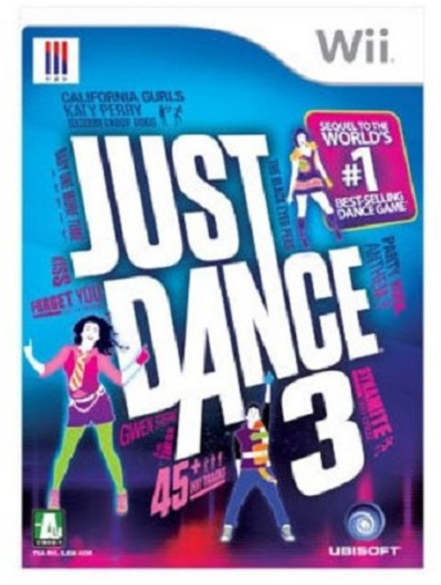 닌텐도wii 저스트댄스3 중고 정식발매 깨끗한 A급
