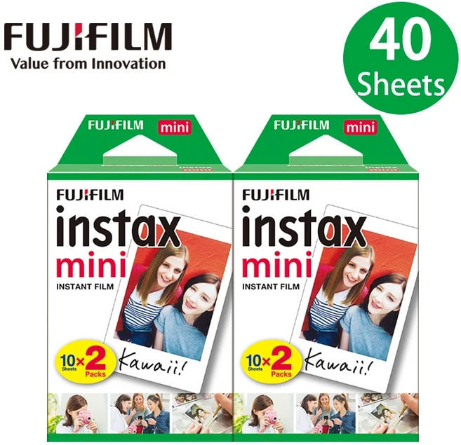 오리진 인스탁스 미니 필름 용지 후지필름 인스탁스 필름 카메라 10-100매 (후지필름 인스탁스 미니 12 11, 05 40 Sheets