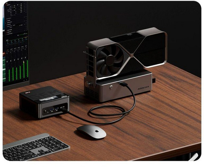 ag02s 외장 그래픽카드 카드 오큐링크 허브 풀세트 핫스왑 급전선, AG01-단OCUlink 선x3