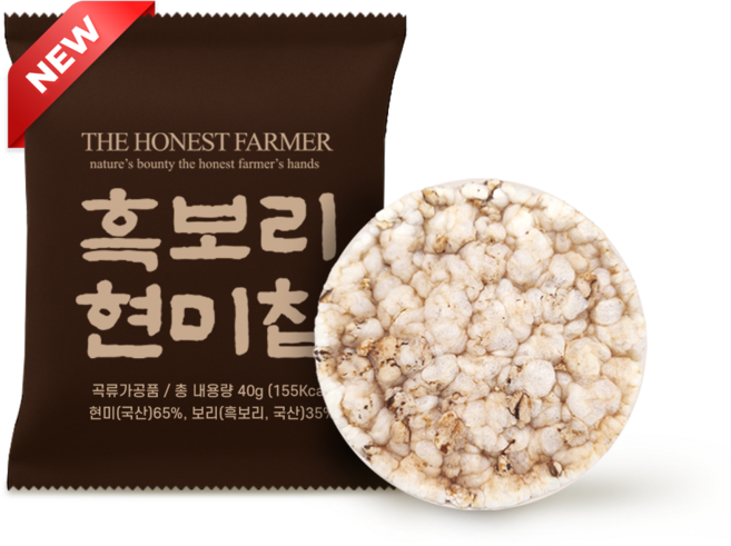 정직한농부 흑보리현미칩 40g(5개입) x 50봉, 50개, 40g