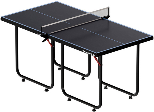 참피온 패밀리 테이블 MIDDLE 미들탁구대 조립식 탁구 게임 사무실 휴게실