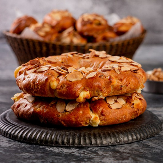 [카페노리] 냉동생지 - 스틱 크림치즈 호두빵, 1개, 190g