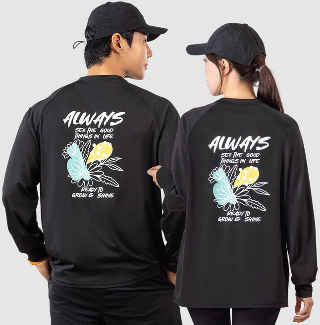 남성 여성 루즈핏 래쉬가드 커플 상의 긴팔 수영복 빅사이즈 스포츠웨어 자외선차단 체형커버