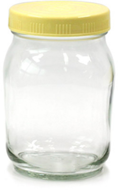 유리 꿀병 매실 장아찌 저장병 공병 600g/1.2kg/2.4kg (박스판매), 15개