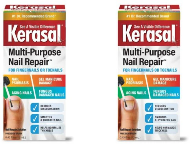 Kerasal 케라셀 다목적 네일 리페어 13ml 2팩 - 쿠팡