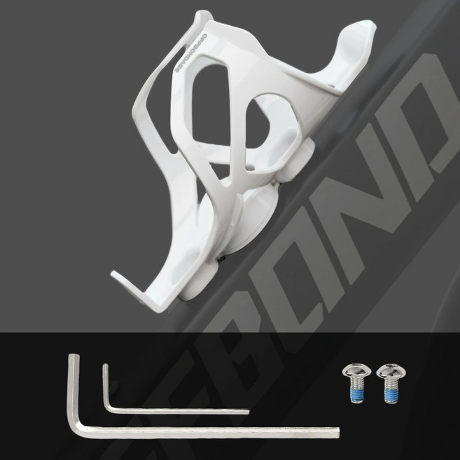 에어태그 자전거 물통 거치대용 숨김형 자전거 물통 스탠드 도난 방지 GPS 위치 케이스 에어태그 액세서리, 02 하얀색