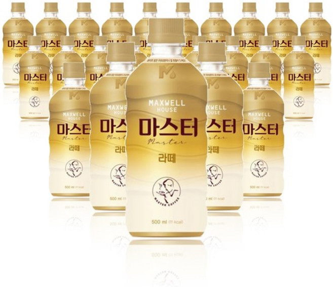 맥스웰하우스 마스터 라떼 500ml PET x 24, 없음