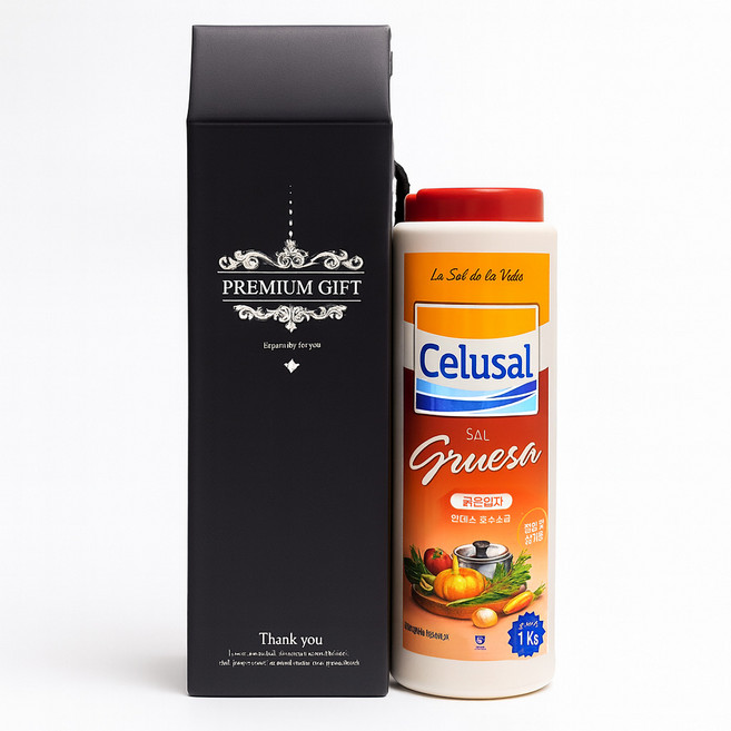 소금답례품 셀루살 안데스 미네랄 호수소금 기업단체 결혼 돌 장례 칠순, 1kg, 1개