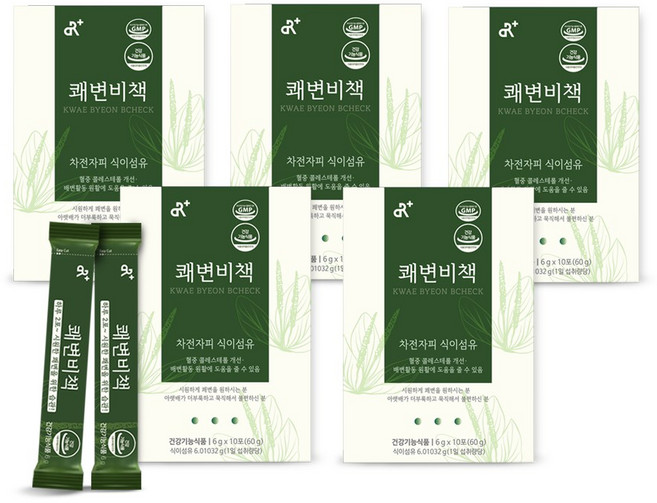 쾌변비책, 5개, 60g