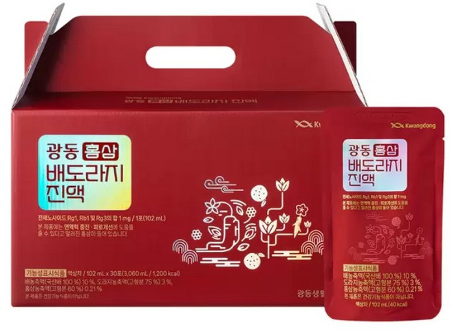 광동 홍삼 배도라지 진액