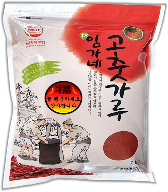임가 25년 100% 국산 고춧가루 매운맛(굵은/고운) 매운 고추가루, 굵은가루, 10개, 1kg