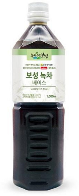 (아크바) 보성녹차 베이스 - 1000ml 아이스티 밀크티 녹차라떼전통차 홈카페 티백 카페인없는차 잎차 허브티 루이보스티 설선물 추석석물 선물세트 물대신차, 1L