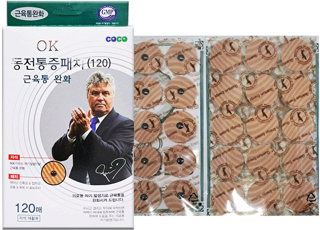 OK 동전통증패치, 2개, 120개입