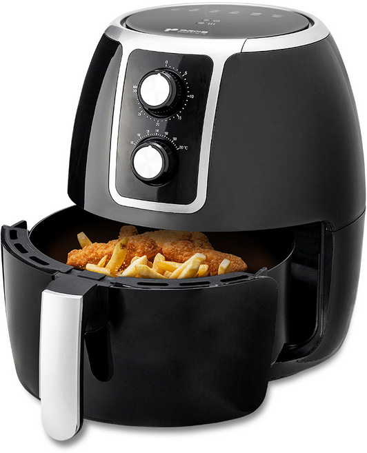 키친아트 대용량 에어프라이어 4L, KSJLQ370, 블랙