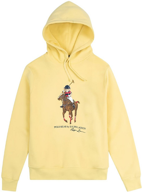폴로랄프로렌 폴로 베어 자키 모티프 코튼 후디