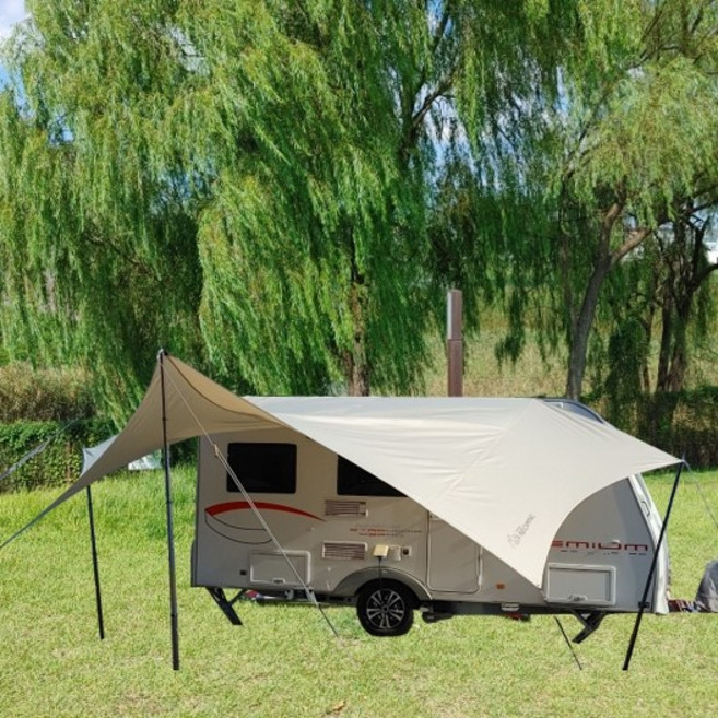 인디캠핑 카라반 심지타프 차박타프, 블랙