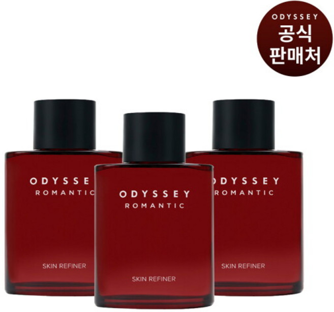 오딧세이 로맨틱 스킨 리파이너, 3개, 130ml