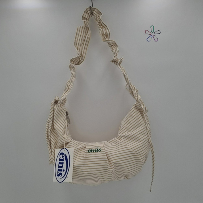 [국내 매장 정품] 이미스 리본 스트링 숄더백 YELLOW + 카라비너