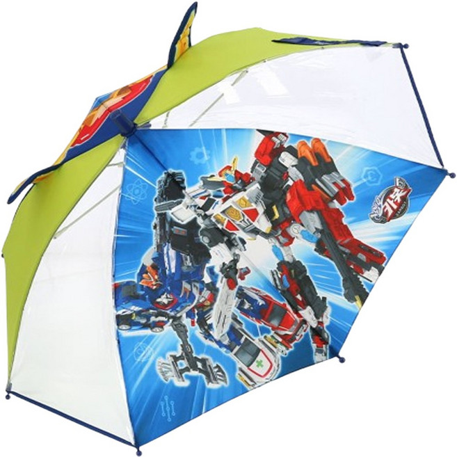 유아 우산 아동 어린이 남아 안전 투명 헬로카봇