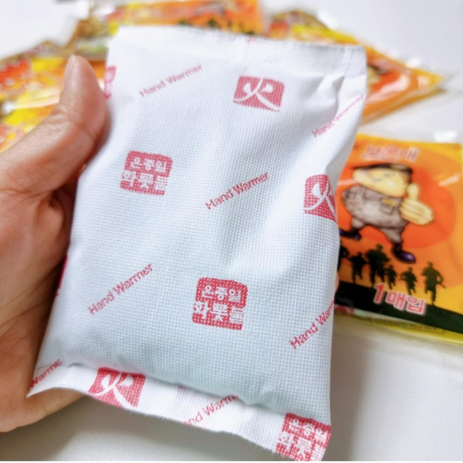 온종일 화롯불 핫팩 20개 대용량 16시간 140g 손난로 국산, 1개, 상세페이지 참조