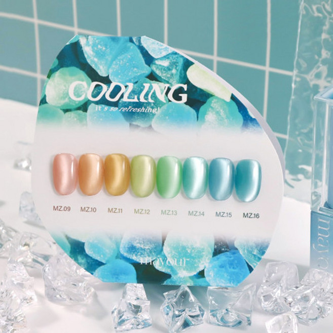 메이유어 여름 컬러 자석젤 쿨링 8종 단품, 1개, 9ml, MZ.09