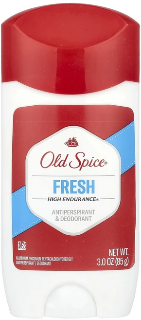 Old Spice High Endurance® 땀 억제제 & 데오드란트 프레시 85g(3oz), 85g, 1개 - 쿠팡